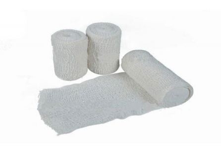 Natural-white Spandex Elastic Crepe bandage